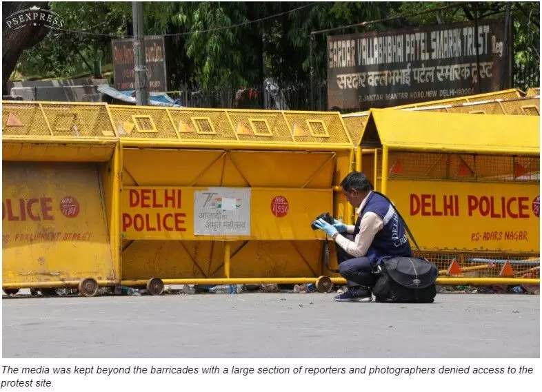 Will not allow anything to disrupt new Parliament building inauguration:  Delhi Police on wrestlers' protest