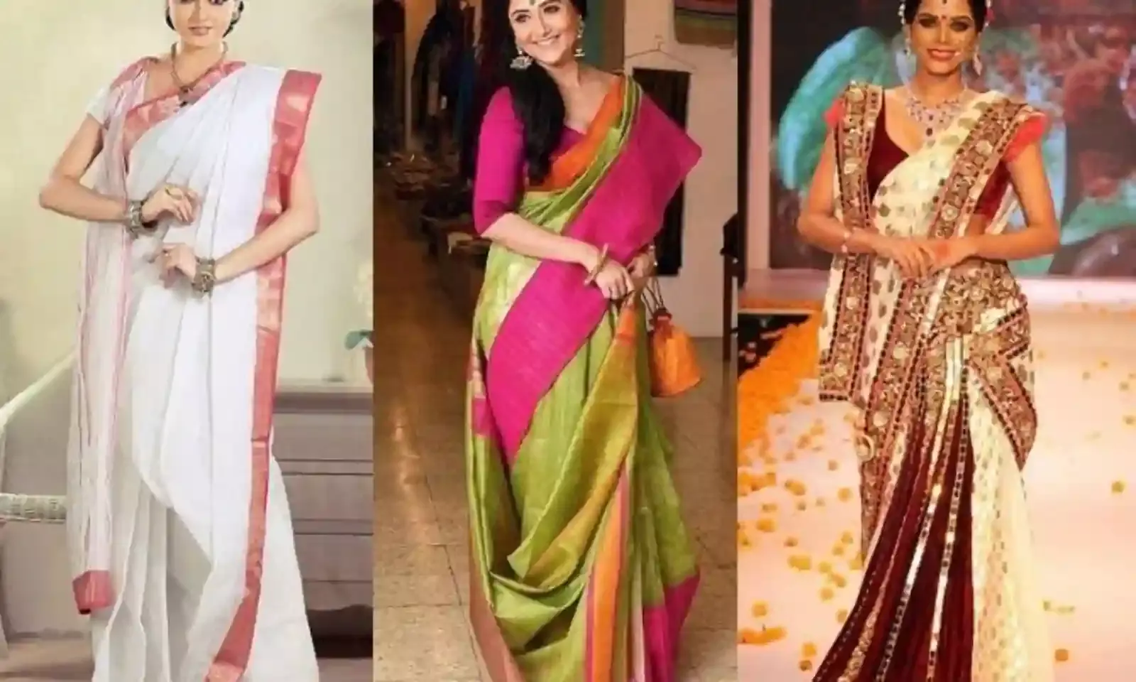 Draping a saree in Bengali style procedure and tips