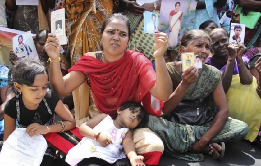 Sri Lanka Moves On Enforced Disappearances